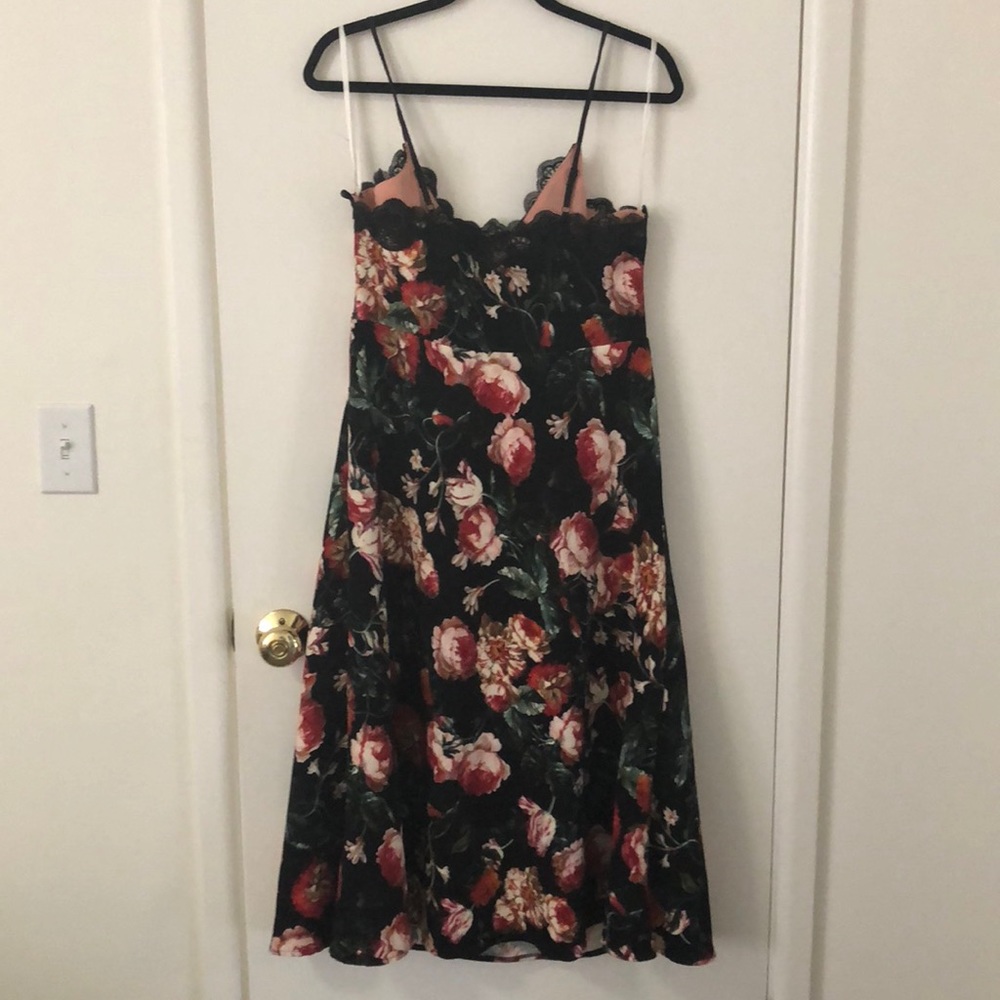 NWT Anthropologie Foxiedox Floral Slip Dress - Picture 5 of 8